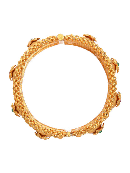 Regal Roots Elephant Motif Bangles