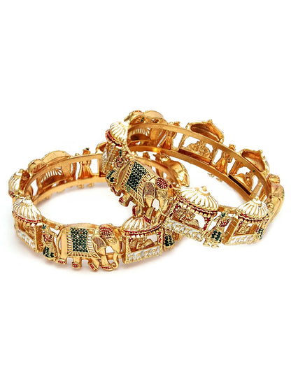 Luxury & Premium Bangles for Women gold