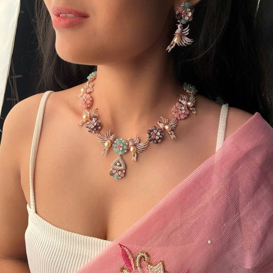 Dove Designer Necklace Set