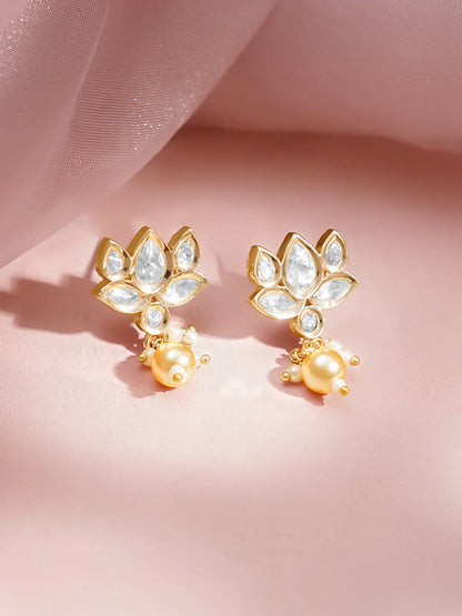 Kundan Pearl Necklace Set
