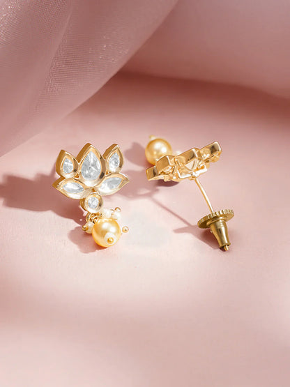 Kundan Pearl Necklace Set