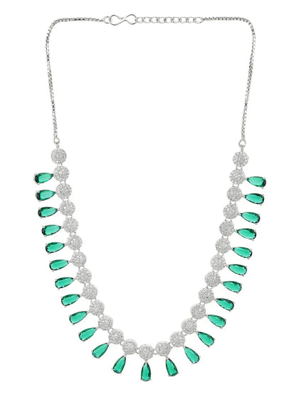 Luxury & Fashionable Silver Necklace Set