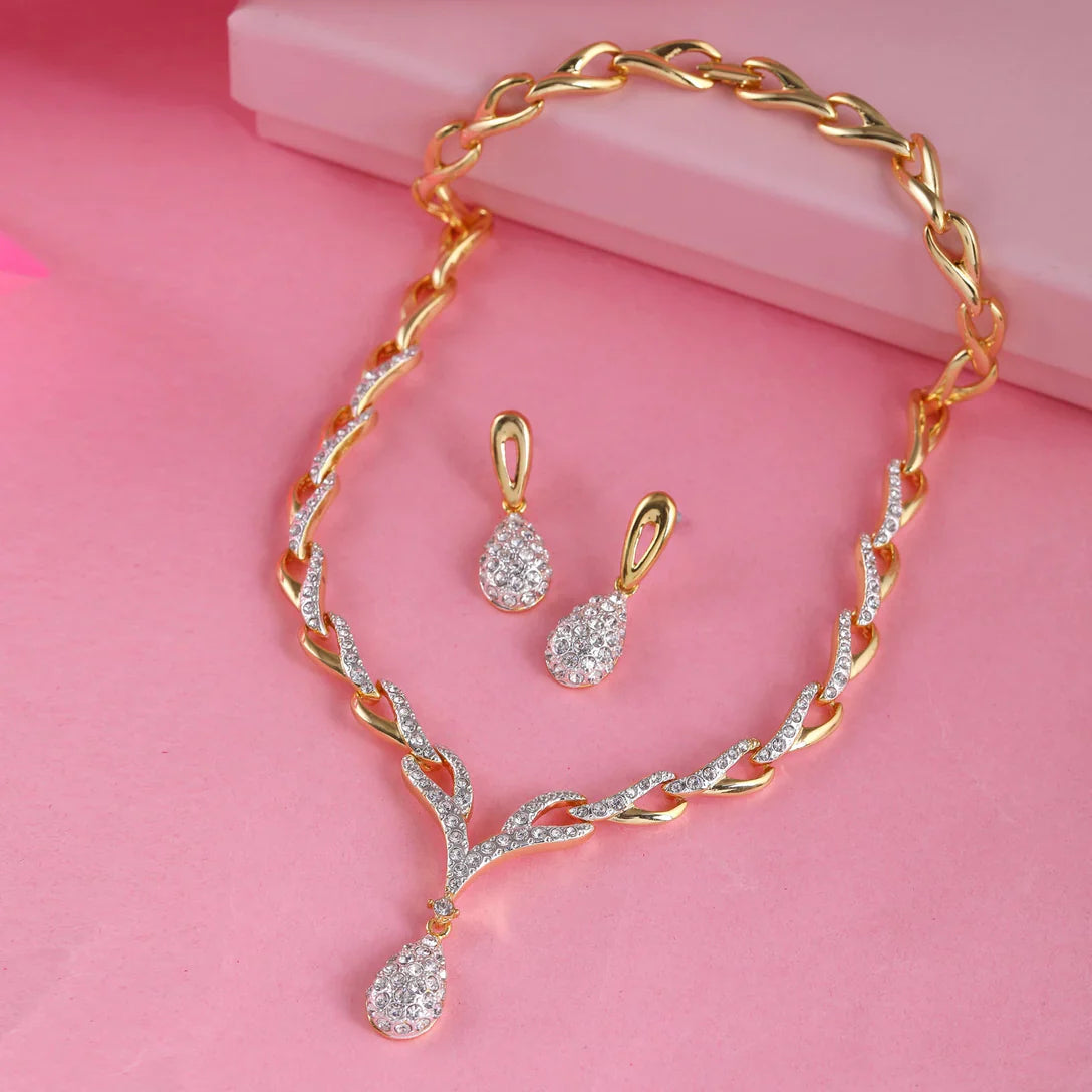 Luxury & Fashionable AD Designer Necklace Set
