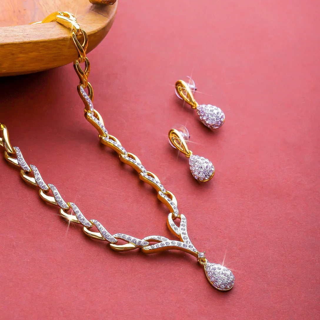Luxury & Fashionable AD Designer Necklace Set