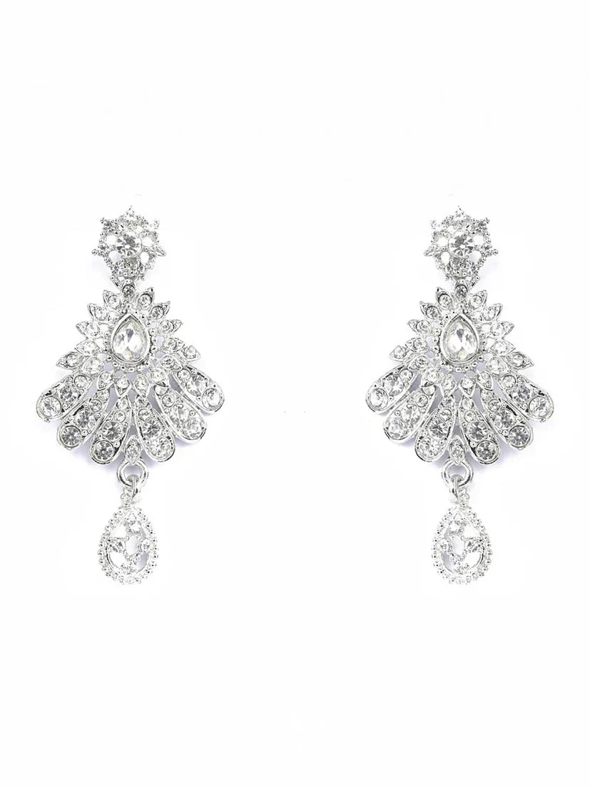 Royal Sevi Flower Designed Necklace Set