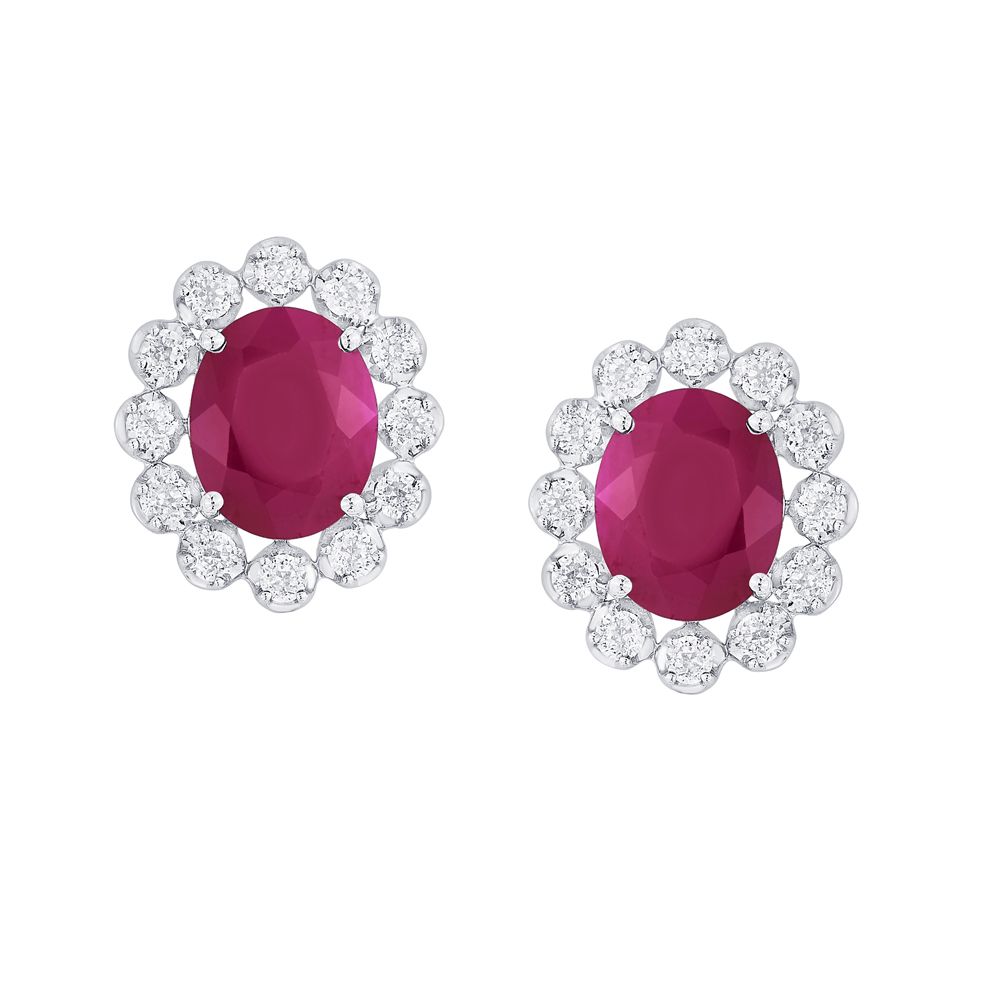 Luxury Designer Necklace Set-Red