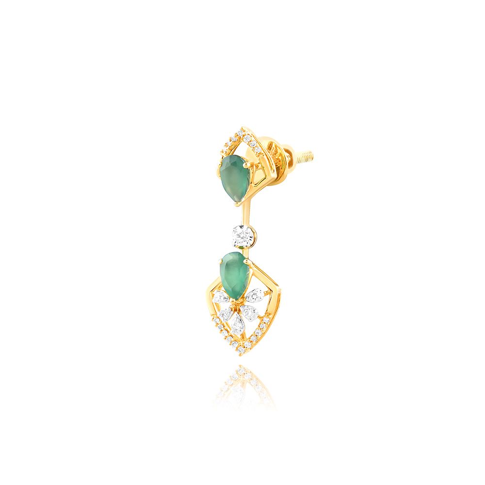 Royal Evan Green Designer Necklace Set